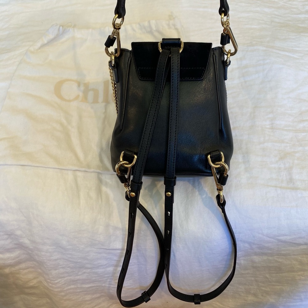 Chloe Faye Backpack Mini in Black - Picture 7 of 7